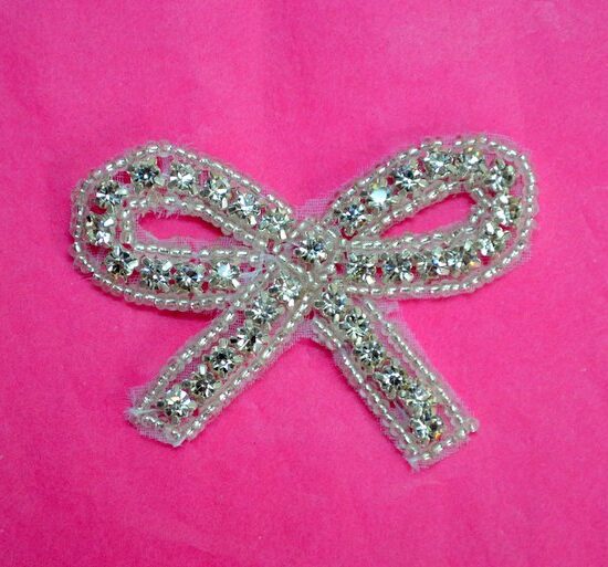 Petit Rhinestone Bow