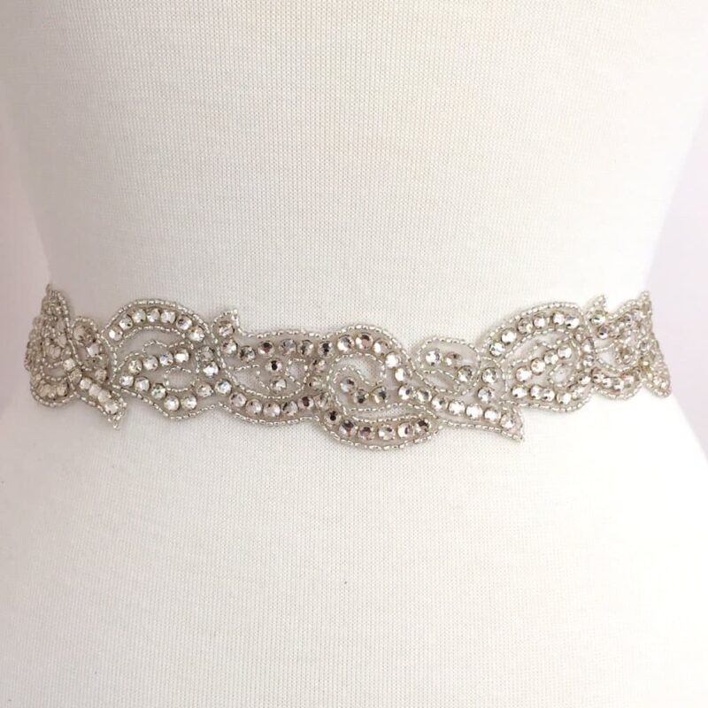 Rhinestone Swirl Trim Rhinestone Swirl Trim