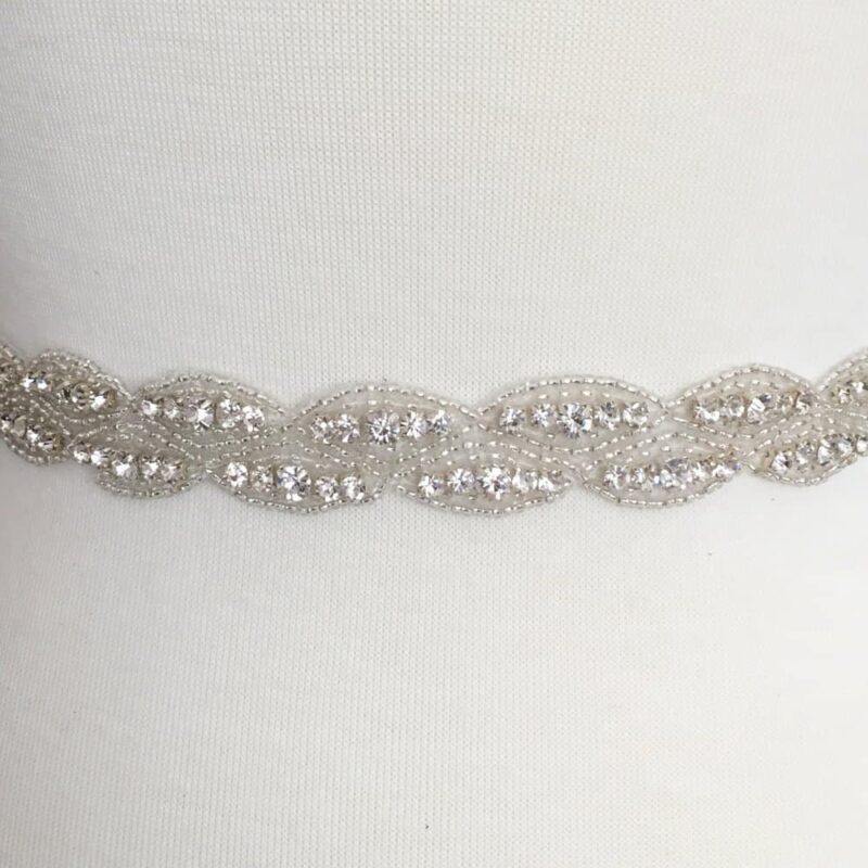 Eve Rhinestone Beaded Trim Eve Rhinestone Beaded Trim