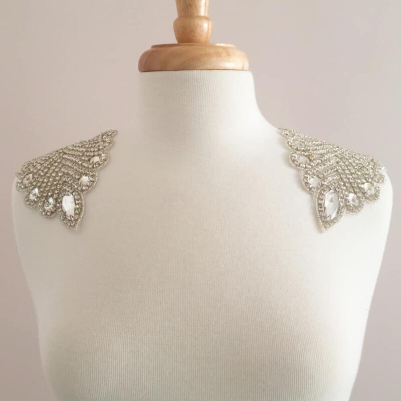 Spades Rhinestone Applique (Iron-On) Spades Rhinestone Applique (Iron-On)