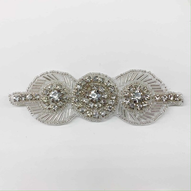 F37742C8-4767-4C17-9472-EBB89E607980 Trudy Emblem Rhinestone Applique (Iron-On)