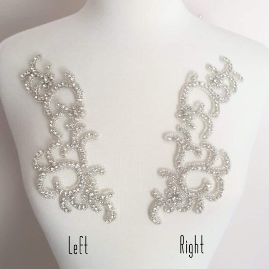 Matching Theodora Rhinestone Applique Matching Theodora Rhinestone Applique