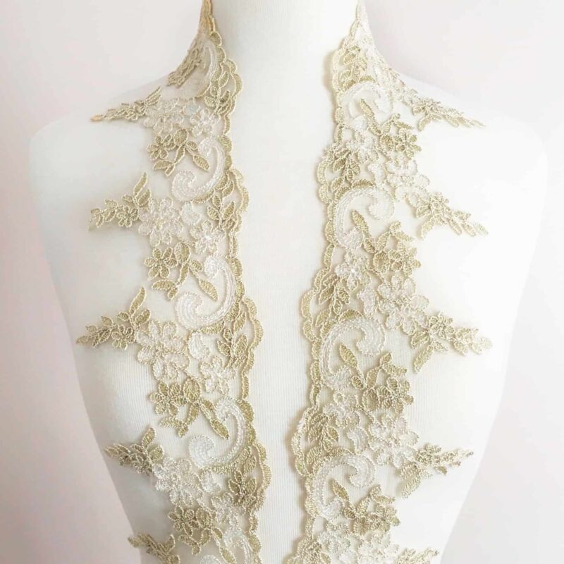 Elegance Re-Embroidered Lace Trim Elegance Re-Embroidered Lace Trim