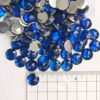 12mm Round Sapphire Acrylic Gem Stones (Pack of 300) 12mm Round Sapphire Acrylic Gem Stones (Pack of 300)