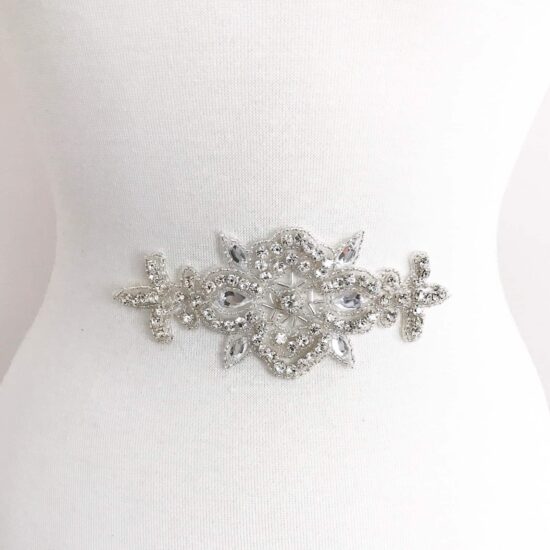 Eloise Emblem Rhinestone Applique Eloise Emblem Rhinestone Applique