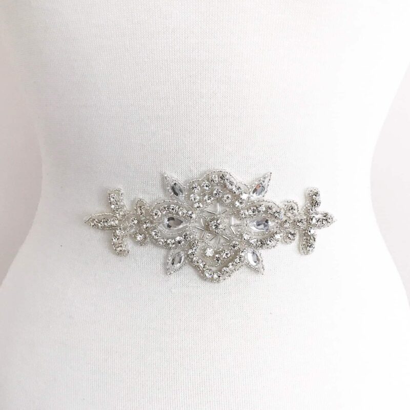 Eloise Emblem Rhinestone Applique Eloise Emblem Rhinestone Applique