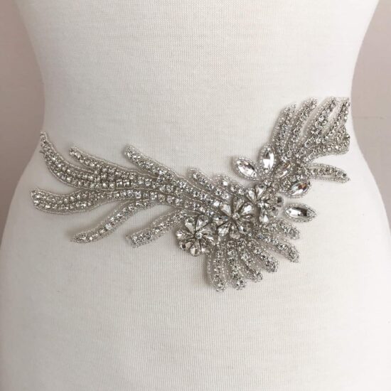 Castella Rhinestone Applique (Iron-On) Castella Rhinestone Applique (Iron-On)