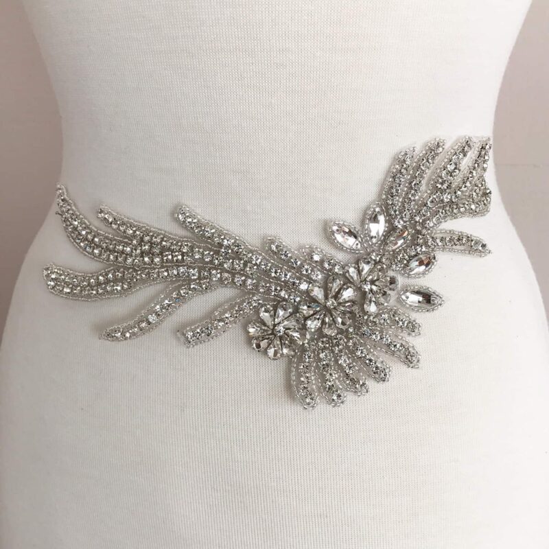 Castella Rhinestone Applique (Iron-On) Castella Rhinestone Applique (Iron-On)