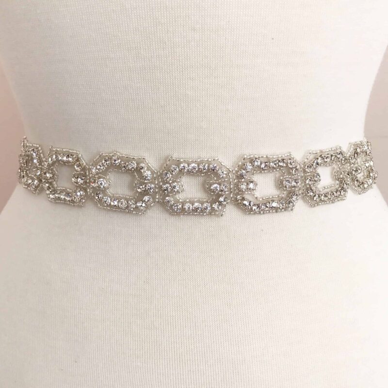 *SALE* Links Rhinestone Beaded Trim