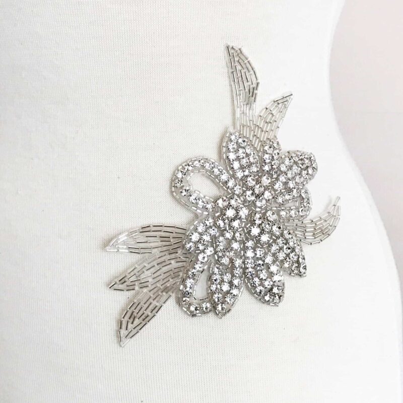 Rhinestone Abstract Flower Rhinestone Abstract Flower