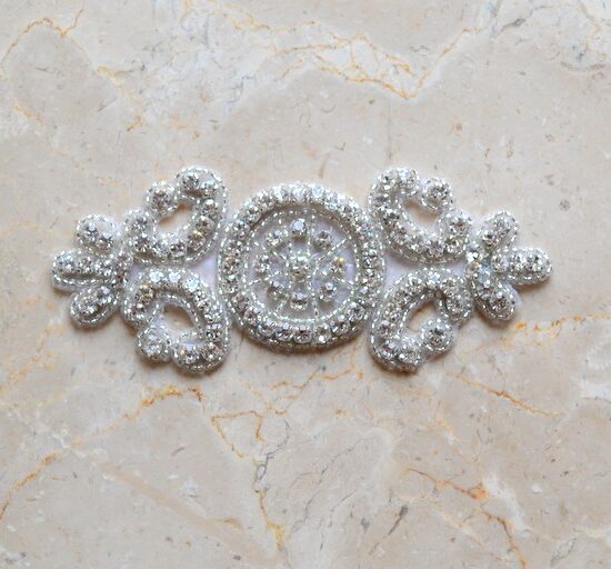 Milly Small Rhinestone Applique 1 Milly Small Rhinestone Applique