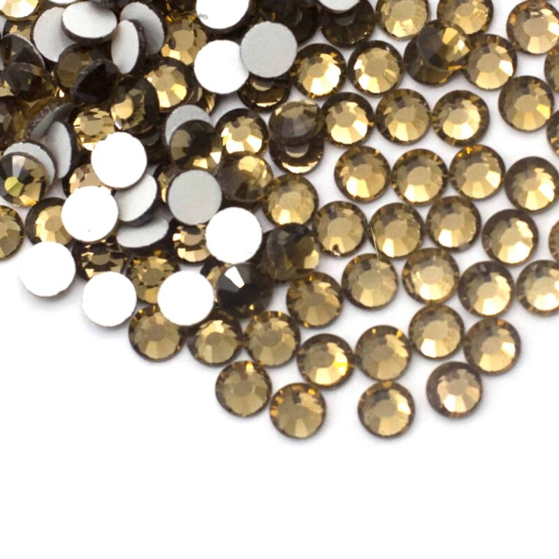 17 smoked topaz Premium Flatback Rhinestones (Smoked Topaz) SS16,SS20,SS30