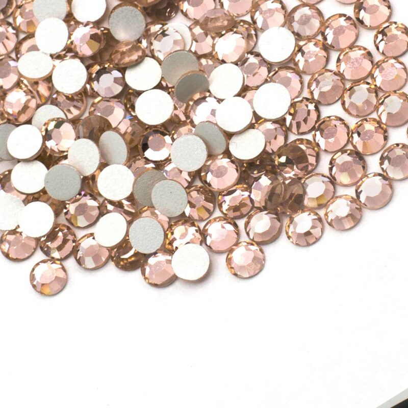 23 lt. peache 20 Premium Flatback Rhinestones (Light Peach) SS16,SS20,SS30