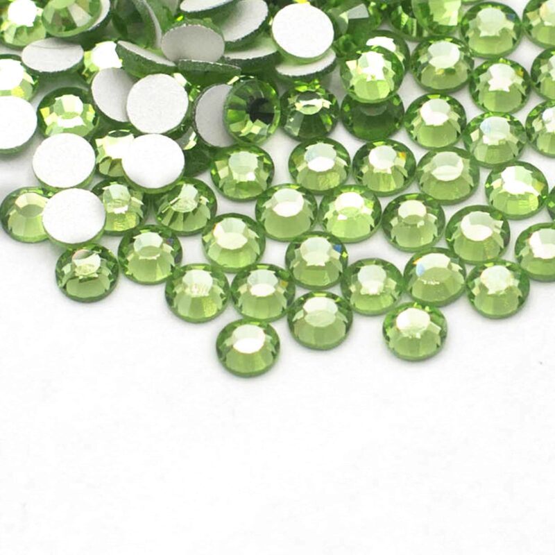 29 peridot Premium Flatback Rhinestones (Peridot) SS16,SS20,SS30