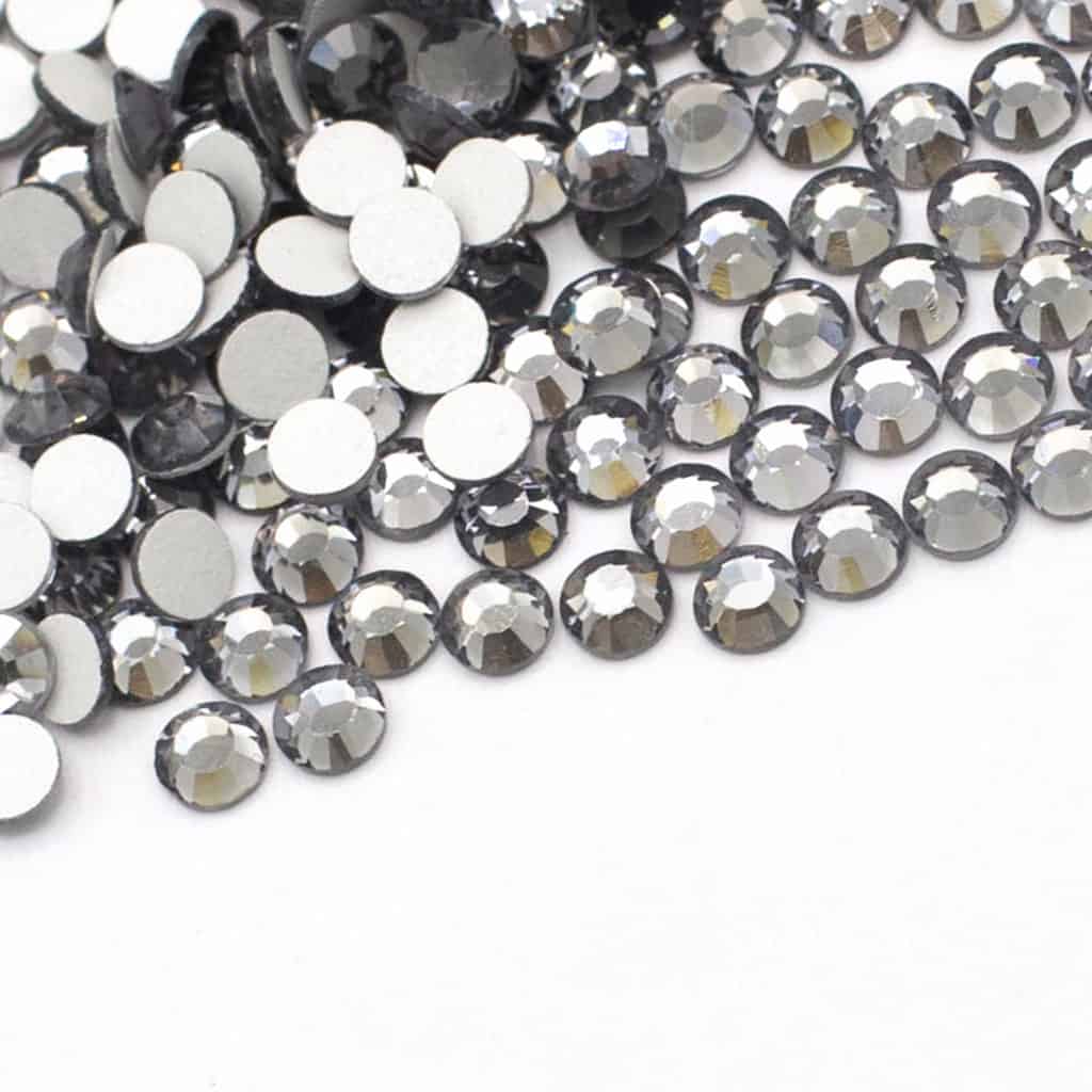 32 black diamond 20 Premium Flatback Rhinestones (Black Diamond) SS16,SS20,SS30