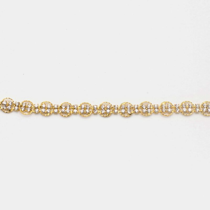 HF10062 Rhinestone Chain HF10062 Gold