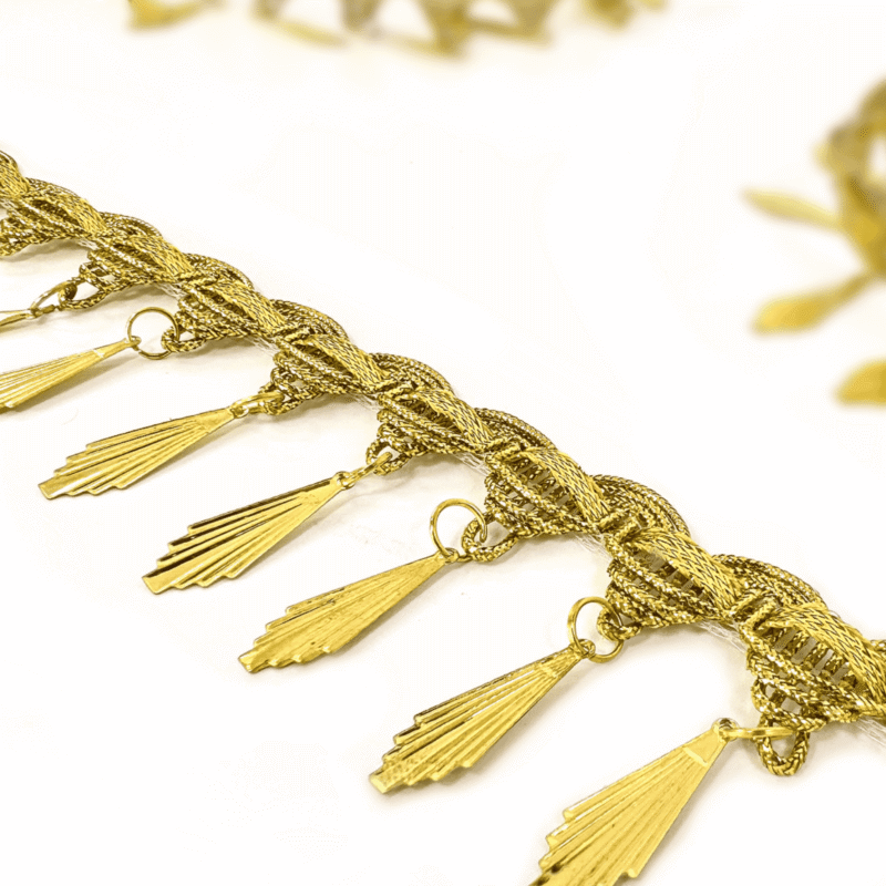 Gold Costume Fringe