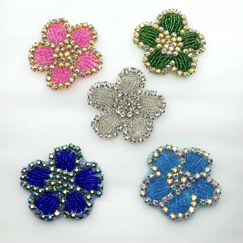 rhinestone daisy all Rhinestone Daisy Applique (choose your color)