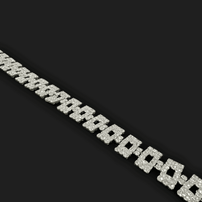 IMG_0396 Sparkly Rhinestone Rectangular Chain
