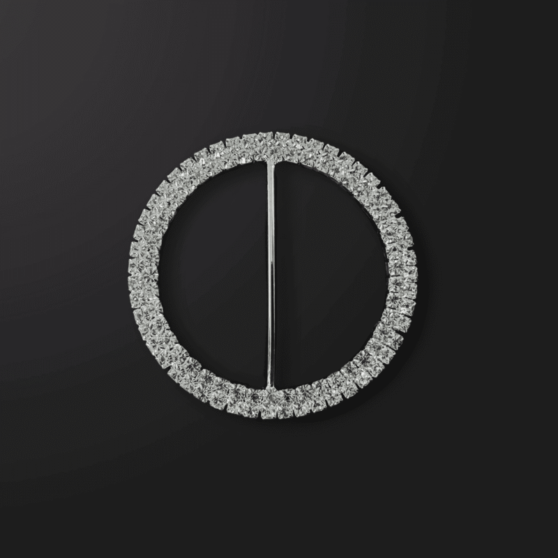 IMG_2588 Round Rhinestone Buckle Slider – 2.75"