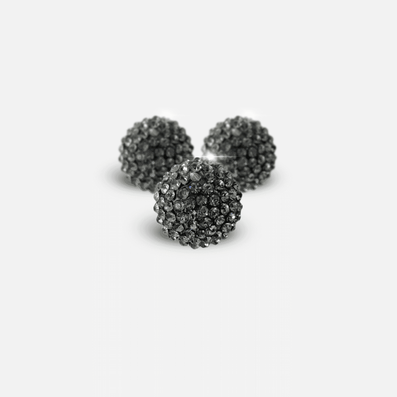 IMG_2662 Dark Rhinestone Dome Button – 0.9"