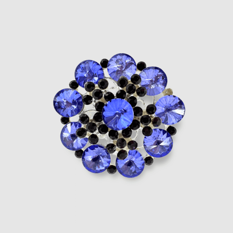 IMG_2738 Elegant Crystal Flower Brooch Pin