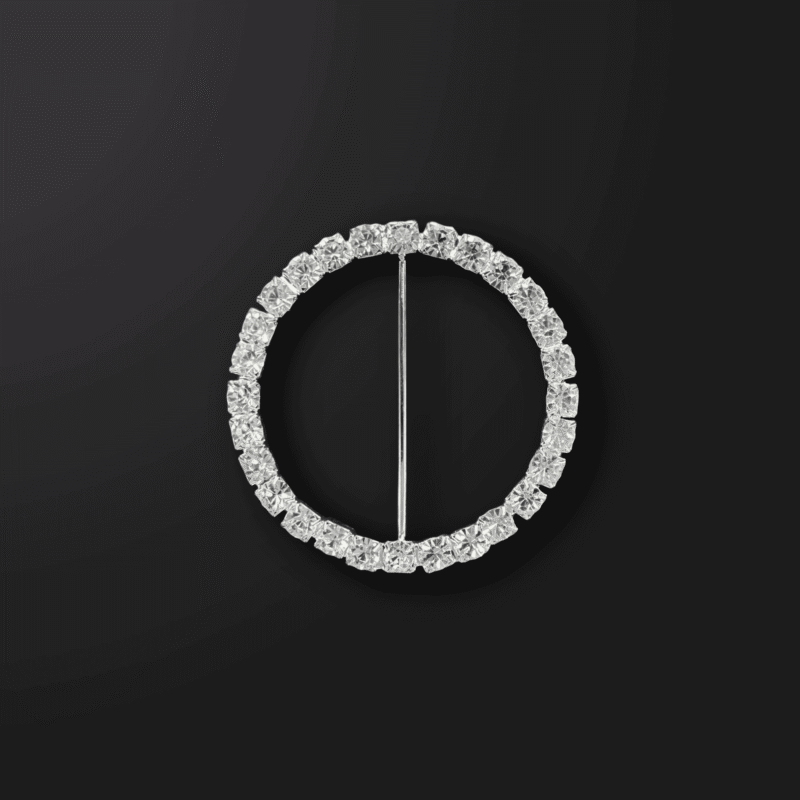 IMG_2912 Round Rhinestone Buckle