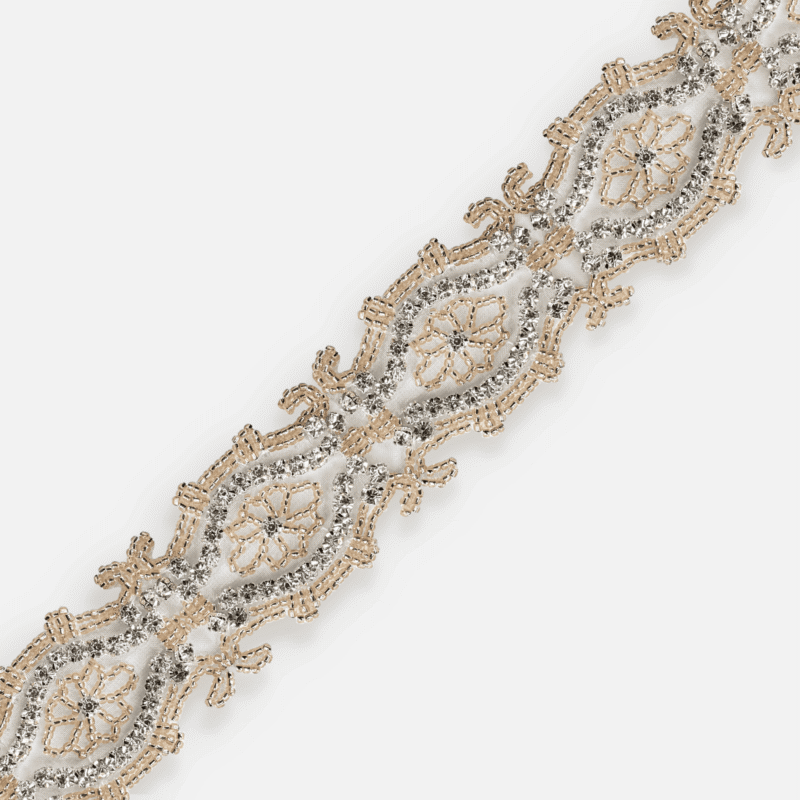 Esther Rhinestone Beaded Trim