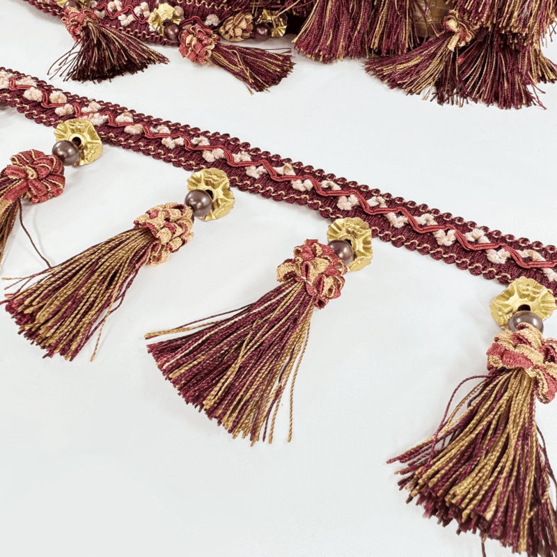 Vintage Style Upholstery Tassel Fringe