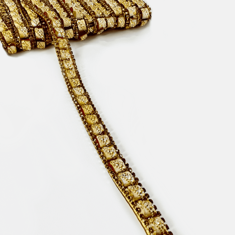 IMG_3390 Radiant Sparkle Iron-on Rhinestone Trim