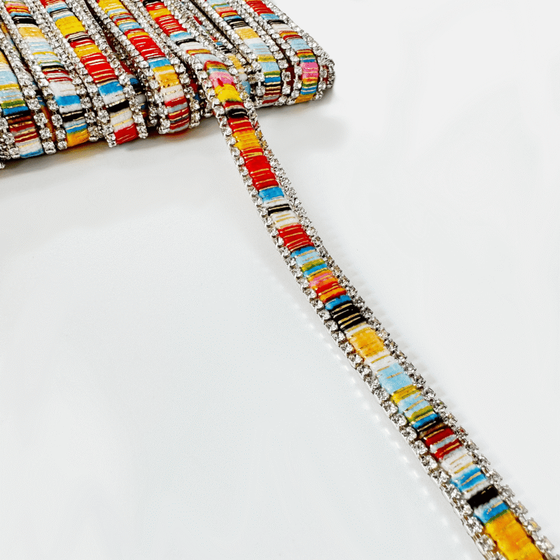 IMG_3410 Multicolor Magic Iron-on Rhinestone Trim
