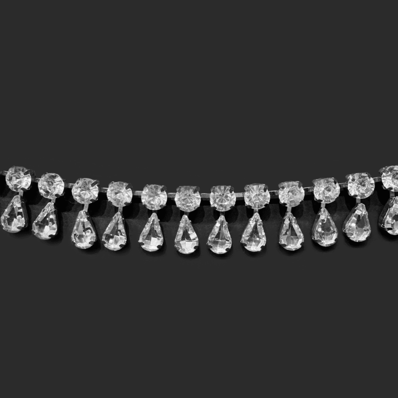 Luxe Drop Crystal Chain