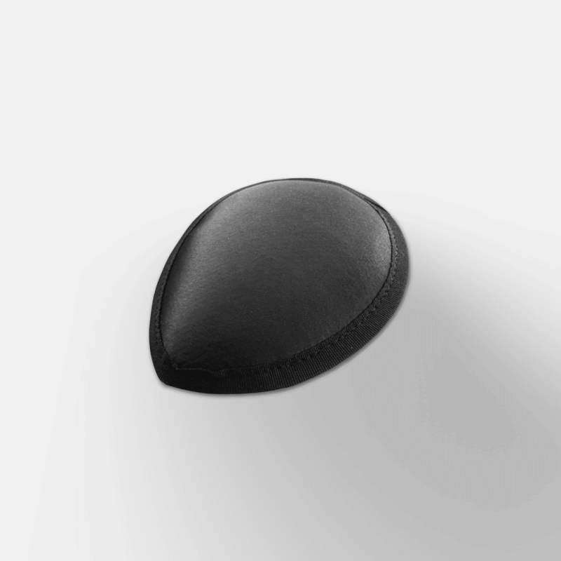 IMG_2374 Satin Covered Teardrop Fascinator Base