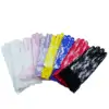68036341-6D37-48D2-828C-091209C85395 Short Lace Gloves with Ruffle (Choose Your Color)