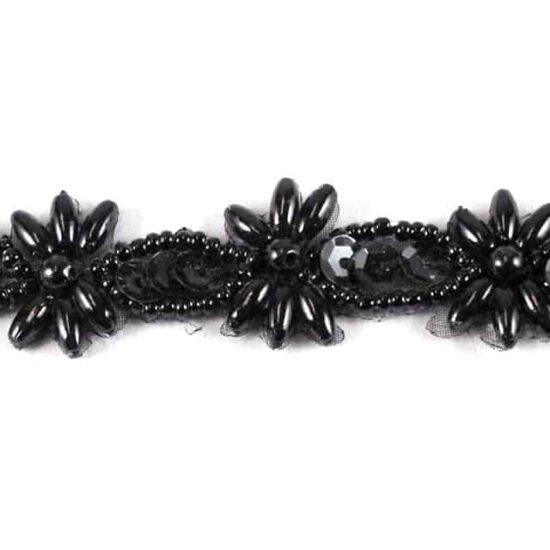 Baby Daisy Sequined Beaded Trim