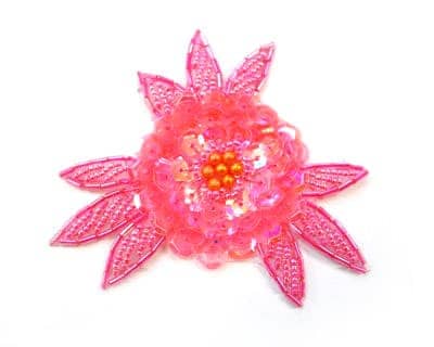 Small Sequin/Bead Sunflower