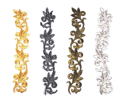 Leaf Scroll Applique (Metallics)