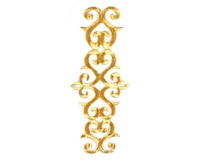 Embroidered Scroll