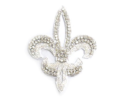 Fleur de lis Rhinestone Applique