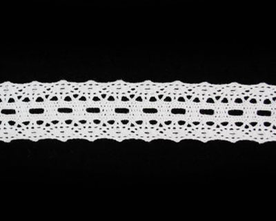 White Cotton Lace Trim