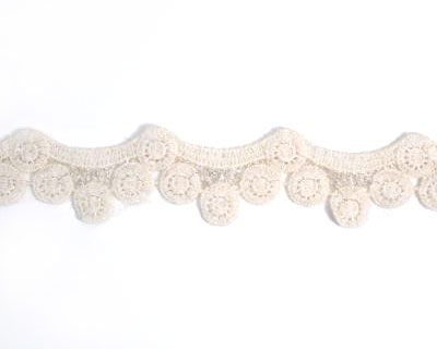 Beige Cotton Lace Trim