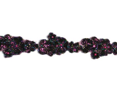 Floral Beaded Sequin Trim