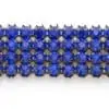 Royal Blue Rhinestone Band (4 Row)