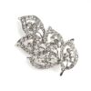 Five Leaves Leaf Brooch