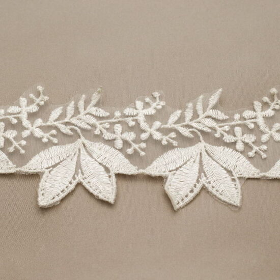 Foglia Organza Lace Trim