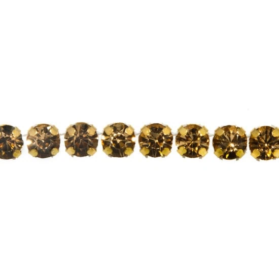 Topaz Rhinestone Banding (1 Row)