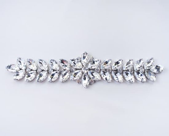 Donna Extra-Long Rhinestone Ornament