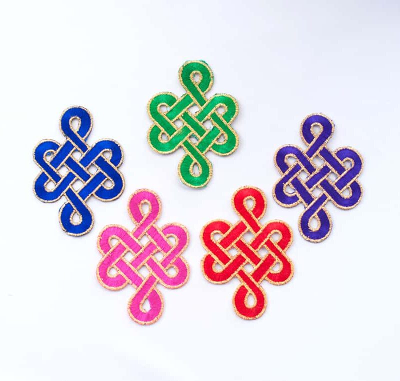 Embroidered Scroll (Bright Colors) Embroidered Scroll (Bright Colors)