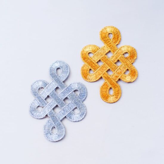 Embroidered Scroll (Metallic Colors) Embroidered Scroll (Metallic Colors)