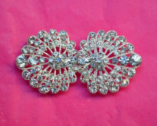 Ornate Rhinestone Clasp